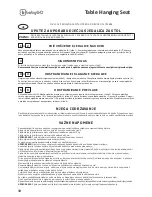 Preview for 10 page of BabyGo Table Hanging Seat Assembly Instructions Manual