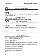 Preview for 16 page of BabyGo Table Hanging Seat Assembly Instructions Manual