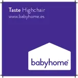 Предварительный просмотр 1 страницы Babyhome Taste Manual