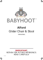 Предварительный просмотр 1 страницы BABYHOOT Alford Instructions