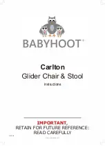 BABYHOOT Carlton Instructions Manual предпросмотр