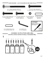 Preview for 3 page of Babyletto 13001 Assembly And Operation Manual