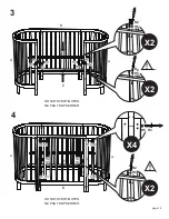 Preview for 12 page of Babyletto 13001 Assembly And Operation Manual