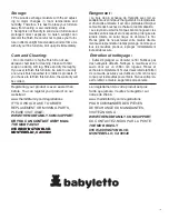 Предварительный просмотр 10 страницы Babyletto 16689 Assembly Instructions Manual