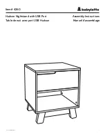 Preview for 1 page of Babyletto 4260 Assembly Instructions Manual