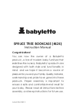 Preview for 1 page of Babyletto 4626 Instruction Manual