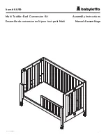 Babyletto 6699 Assembly Instructions Manual предпросмотр