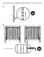 Предварительный просмотр 4 страницы Babyletto Gelato 12901 Assembly Instructions Manual