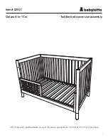 Предварительный просмотр 13 страницы Babyletto Gelato 12901 Assembly Instructions Manual