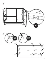 Preview for 9 page of Babyletto Hudson 3-Drawer Changer Dresser Assembly Instructions Manual