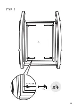 Предварительный просмотр 10 страницы Babyletto Kai 20687 Manual