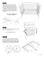 Preview for 5 page of Babyletto Mercer Crib Assembly And Operation Manual