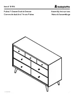 Preview for 1 page of Babyletto Palma 7 15916 Assembly Instructions Manual