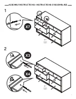 Preview for 4 page of Babyletto Palma 7 15916 Assembly Instructions Manual