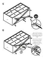 Preview for 6 page of Babyletto Palma 7 15916 Assembly Instructions Manual