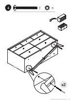 Предварительный просмотр 11 страницы Babyletto Palma M15916 Manual