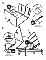 Предварительный просмотр 8 страницы Babyletto Scoot 5823 Assembly Instructions Manual