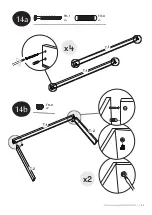 Предварительный просмотр 23 страницы Babyletto Scoot M5823 Assembly Instructions Manual