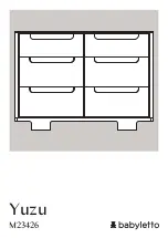 Preview for 1 page of Babyletto Yuzu M23426 Manual
