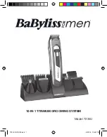 BaByliss for MEN 7235U Manual preview