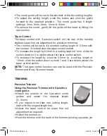 Preview for 8 page of BaByliss for MEN 7235U Manual