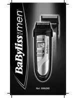 BaByliss for MEN E852XE Manual preview