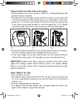 Preview for 8 page of BaByliss for MEN SuperStubble XTP 7898BU Manual