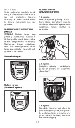 Preview for 71 page of BaByliss PRO 4ARTISTS ROSEFX FX7880RGE Manual