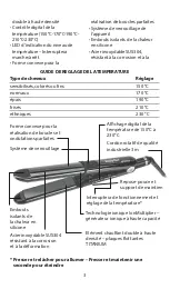 Preview for 3 page of BaByliss PRO 4ARTISTS TiTANiUM ELIPSTYLE BAB3500E Manual