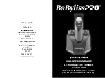 Preview for 1 page of BaByliss PRO B797A Series Operating Instructions Manual