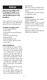 Preview for 11 page of BaByliss PRO BAB2151E Manual