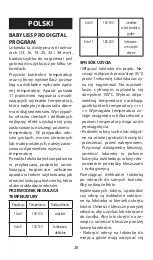 Preview for 28 page of BaByliss PRO BAB2270TTE Instructions For Use Manual