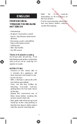 Preview for 3 page of BaByliss PRO BAB287TTE Instructions Manual