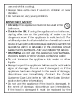 Preview for 3 page of BaByliss PRO BAB287U Manual