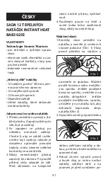 Preview for 41 page of BaByliss PRO BAB3025E Manual