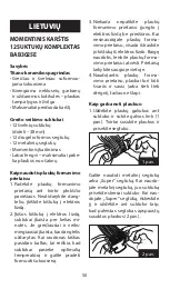 Preview for 50 page of BaByliss PRO BAB3025E Manual