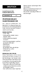 Preview for 4 page of BaByliss PRO BAB5559E Quick Manual