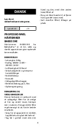 Preview for 9 page of BaByliss PRO BAB5559E Quick Manual