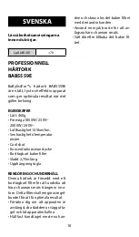 Preview for 10 page of BaByliss PRO BAB5559E Quick Manual