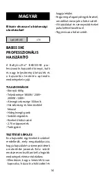 Preview for 14 page of BaByliss PRO BAB5559E Quick Manual