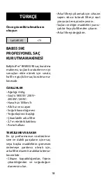 Preview for 18 page of BaByliss PRO BAB5559E Quick Manual