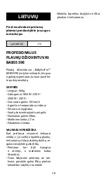 Preview for 19 page of BaByliss PRO BAB5559E Quick Manual