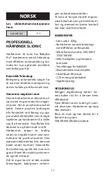 Preview for 11 page of BaByliss PRO BAB5586E Quick Manual