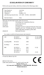 Preview for 42 page of BaByliss PRO BAB6180IBE Manual