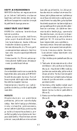 Preview for 41 page of BaByliss PRO BAB7000IE Quick Manual