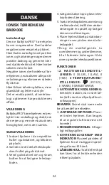 Preview for 24 page of BaByliss PRO BAB900E Manual