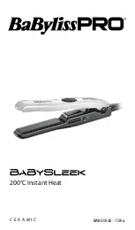 BaByliss PRO BabySleek BAB2050E Manual preview