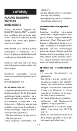 Preview for 37 page of BaByliss PRO EP TECHNOLOGY 5.0 Manual