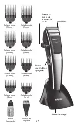 Preview for 27 page of BaByliss PRO FLASH FX668E Manual