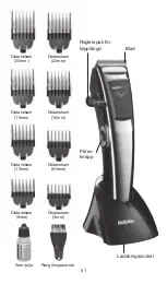 Preview for 41 page of BaByliss PRO FLASH FX668E Manual